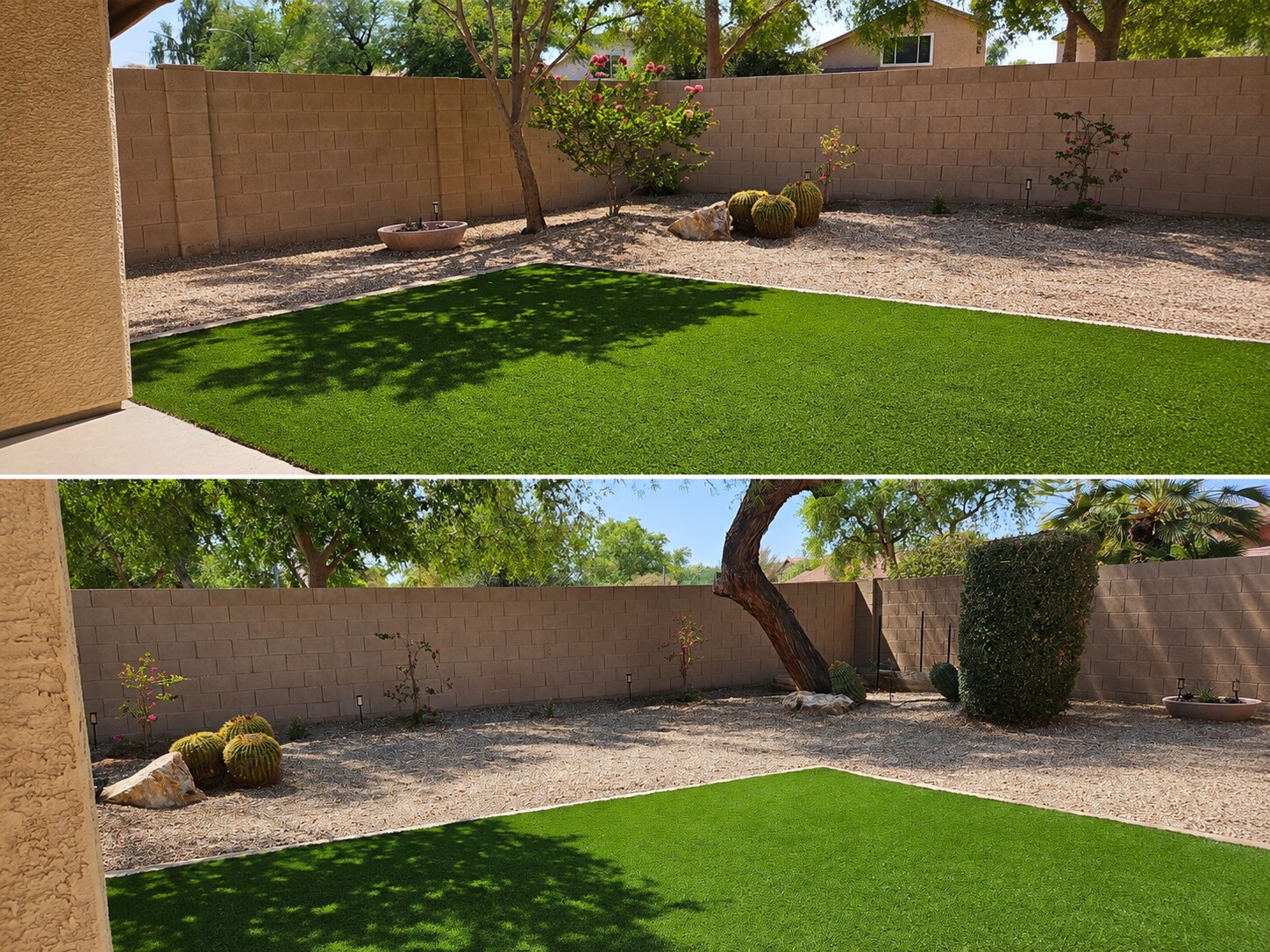 Backyard New Turf - 20408 N 70th Dr