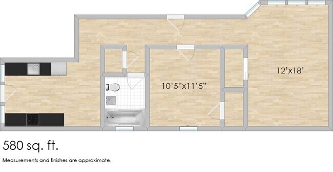 Floorplan - 302-312 Washington Blvd. and 337-345 S. Cuyler Ave.
