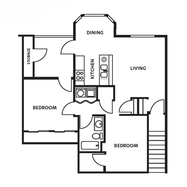 Floorplan - Castlebar Apartments