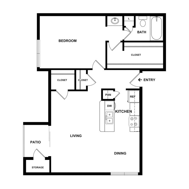 Floorplan - Southstead Apartments