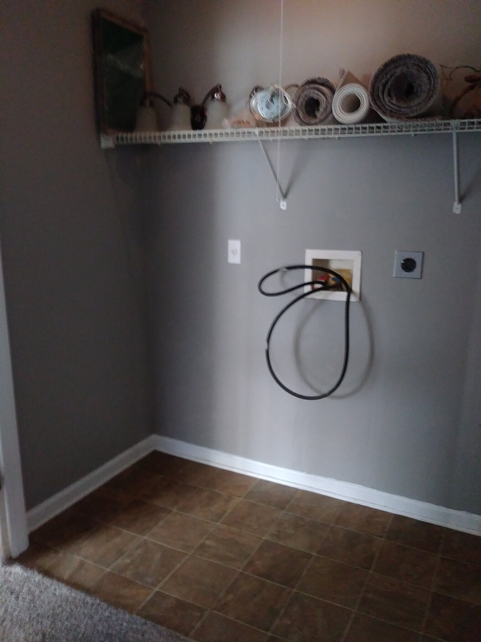 Washer and dryer hookups - 1216 Lipps Ln