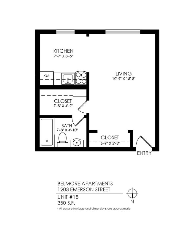 Floorplan - Belmore Apartments