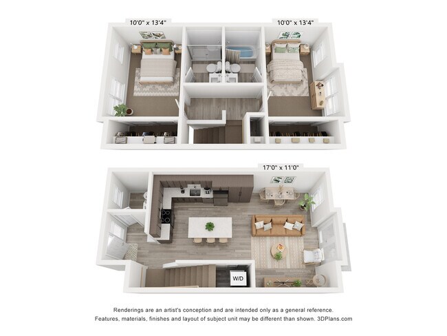 Floorplan - Broadstone Townhomes