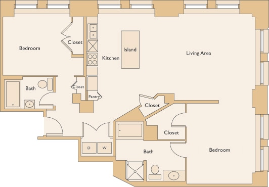 Floorplan - Metro 417