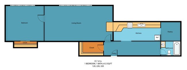 Floorplan - Carolina Court Apartment Homes