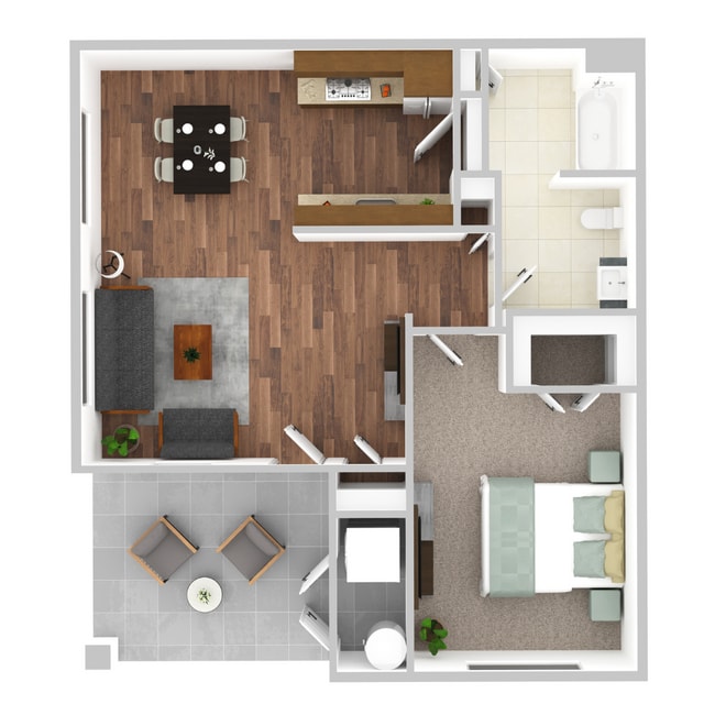 Floorplan - Gardens at Clearwater