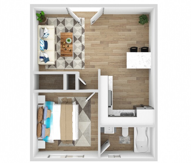 Floorplan - Pierson Place Apartments