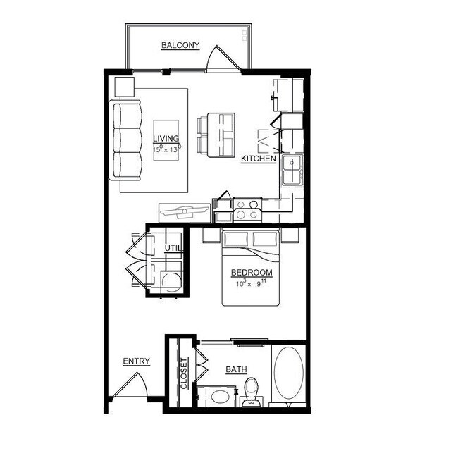 Floorplan - Magnolia on Zang Two