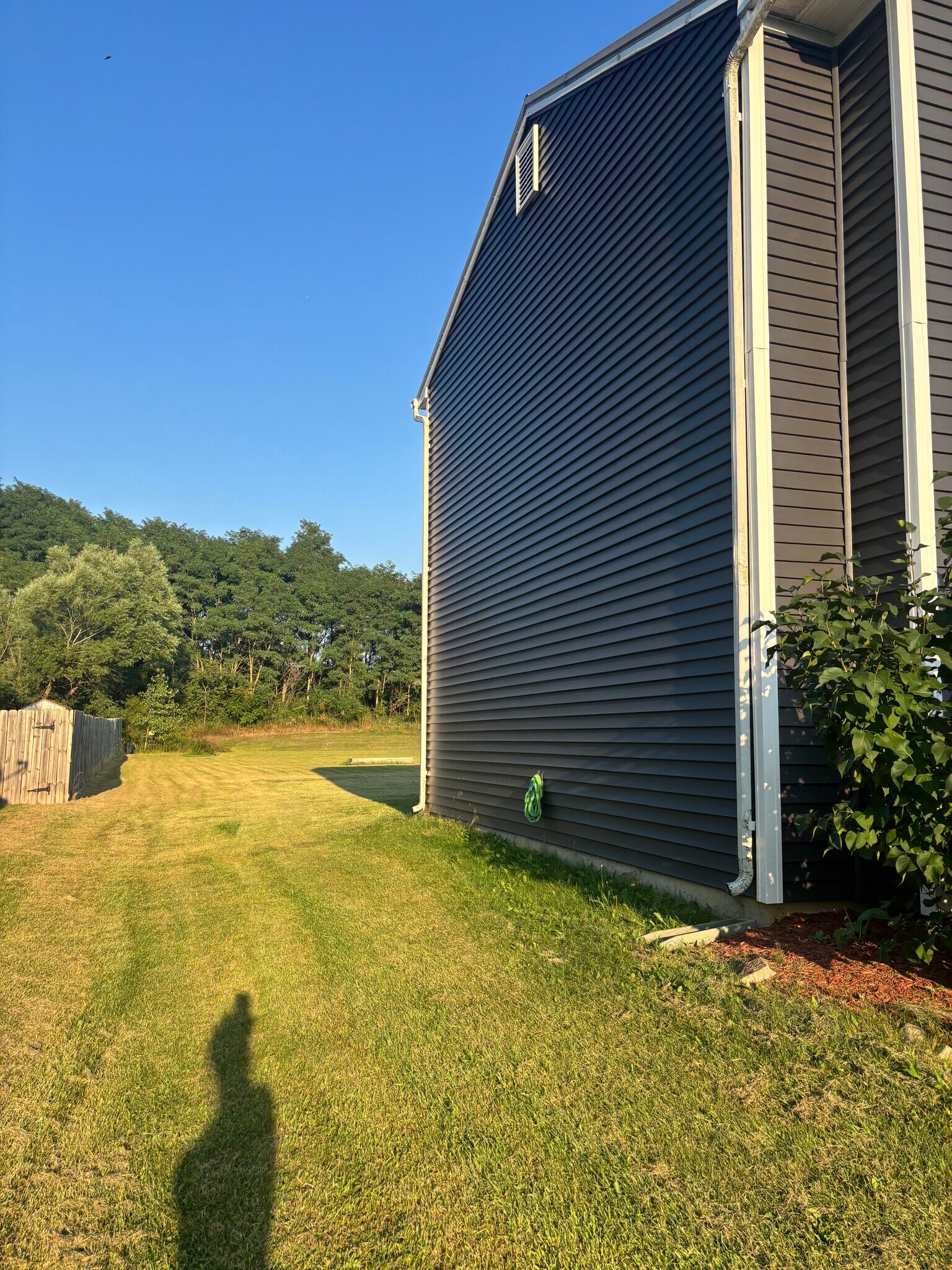 Side of house - 402 Granada Dr
