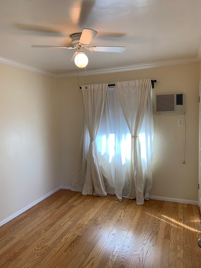 Bedroom #2 with A/C and drapes - 204 W Fairview Ave