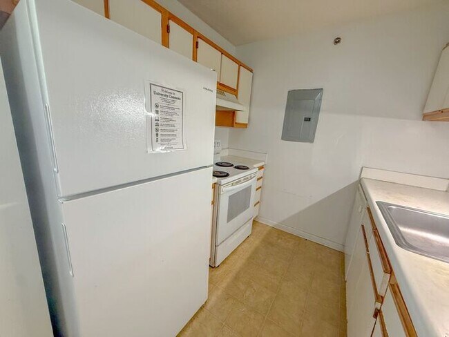 Building Photo - Top floor 4 bed 4 bath condo! On Wolfline, perfect for roommates!