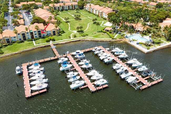 Aerial of Marina - 167 Yacht Club Way