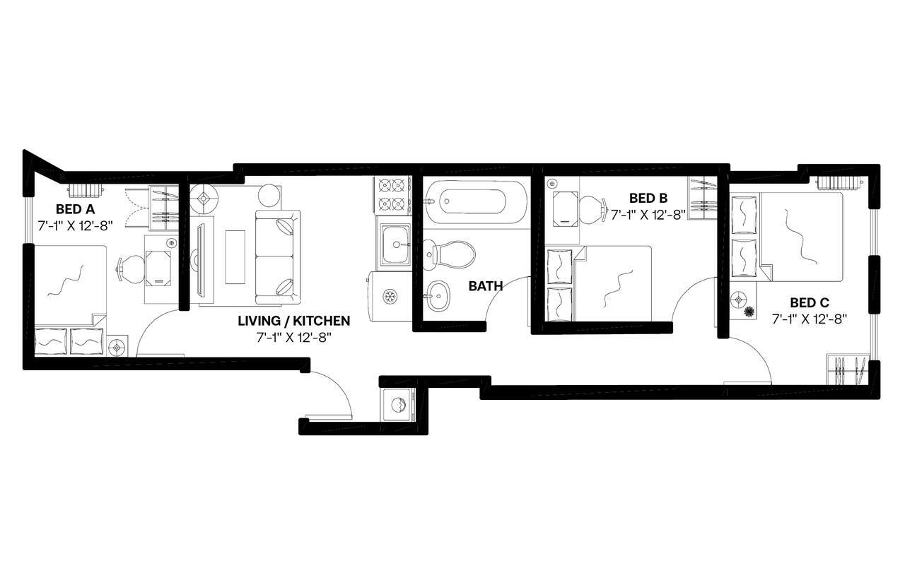 Building Photo - Room in Shared 3 bed/1 bath home