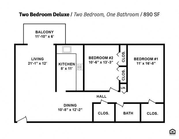 Floorplan - Edmondson Park Apartments