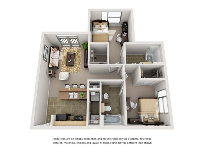 Campus Crossings on Highland Road_2x2-B2 - Campus Crossings on Highland