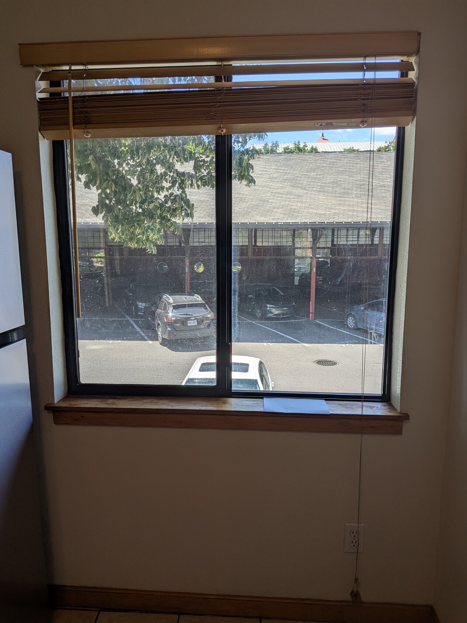 View out of the kitchen window - 920 NW Naito Pky