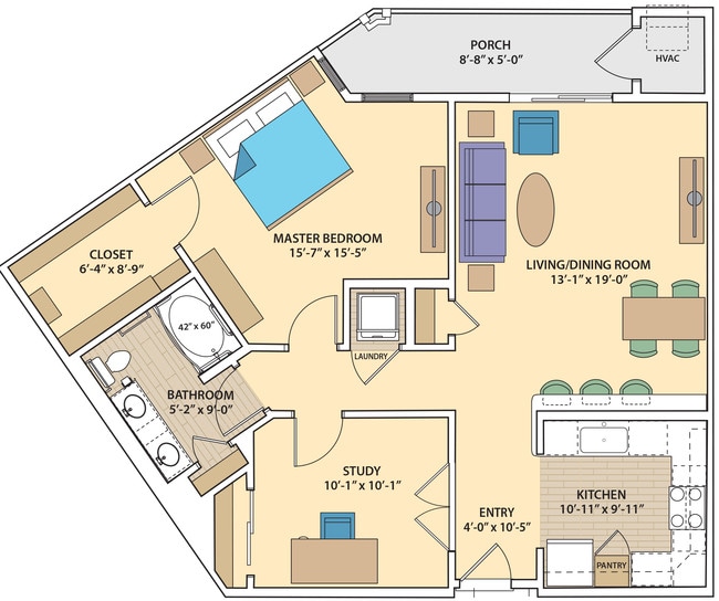 Floorplan - Skye at Arbor Lakes