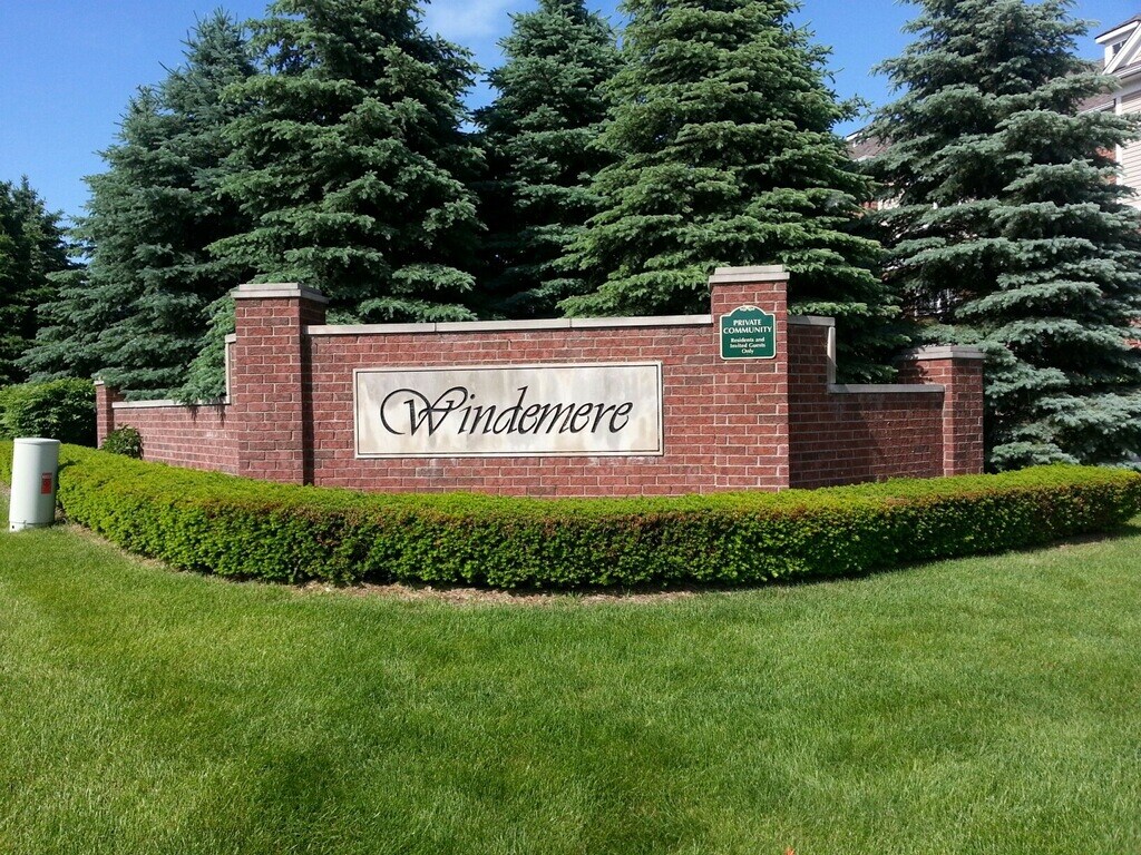 Entrance Sign - 6339 Windemere Ln