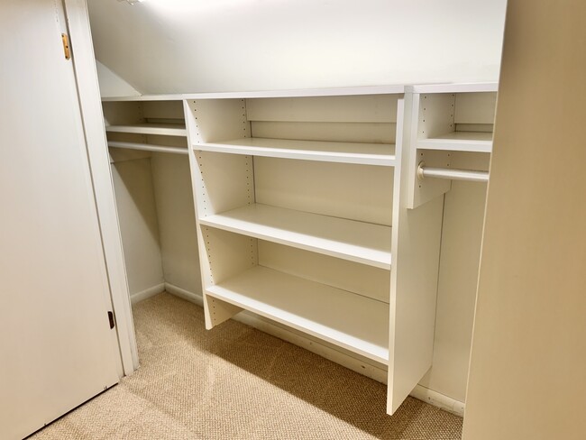 Upstairs two of these spacious closets - 3800 Auburn Ln