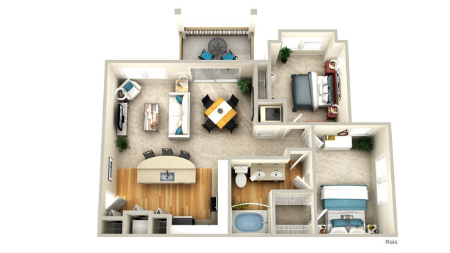 Floorplan - The Gate Apartments