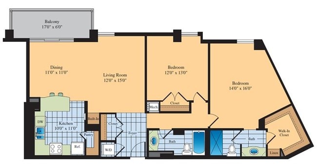 Floorplan - Cortland at McLean