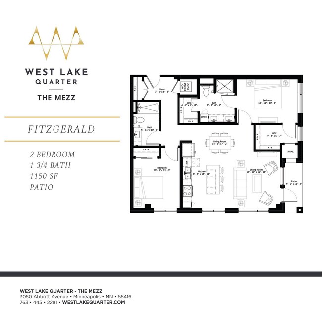 Floorplan - The Mezz at West Lake Quarter