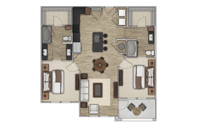 Floorplan - Messina Luxury Apartments