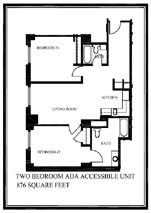 2BR/2BA - Carter Manor