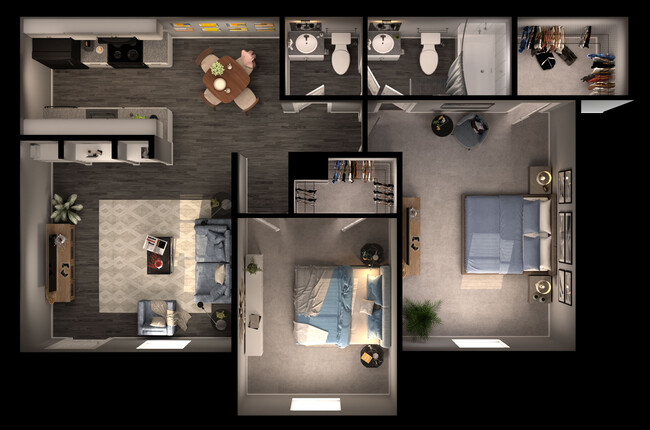 Floorplan - Sausalito Apartments