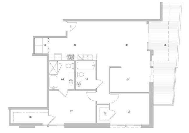 2BR/2BA - The Burton Pasadena
