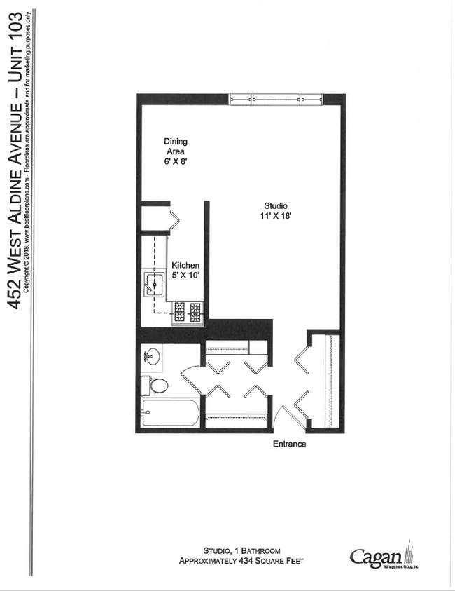 Floorplan - 450-508 W. Aldine