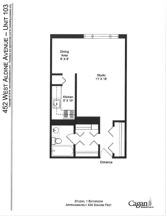 Floorplan - 452 W. Aldine