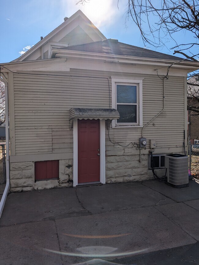 Back door from back yard - 830 Y St