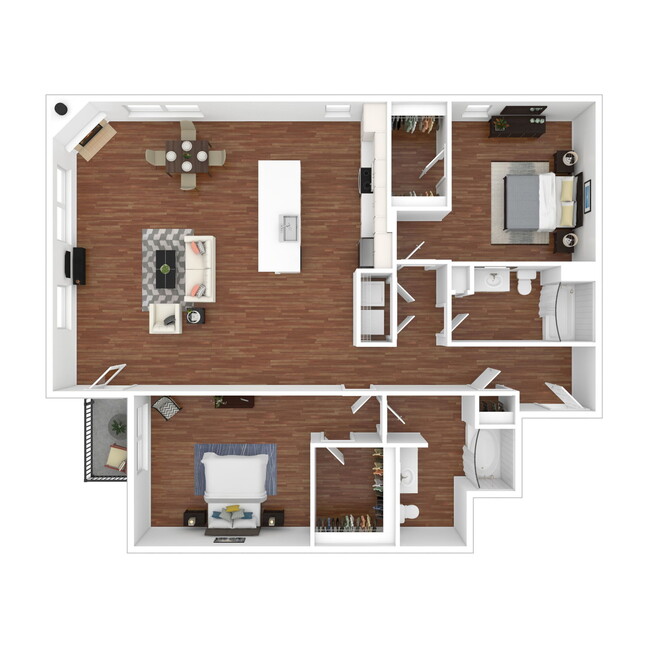 Floorplan - 7166 at Belmar