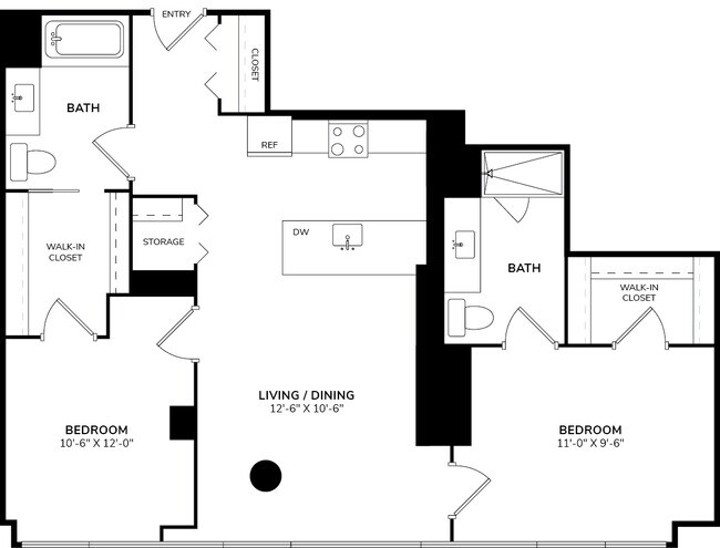 Floorplan - 640 North Wells