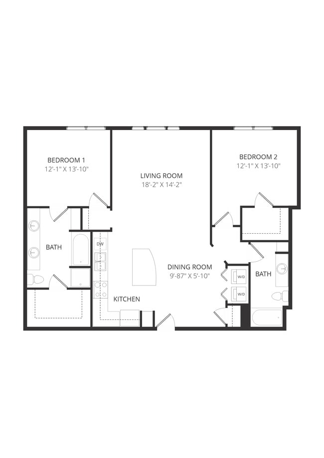 Floorplan - Lofts at Watters Creek Apartments