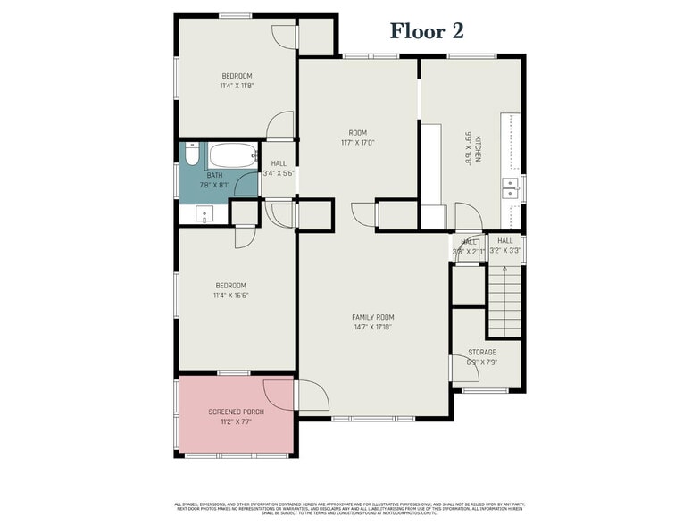 floorplan - 6035 Oakwood Ave
