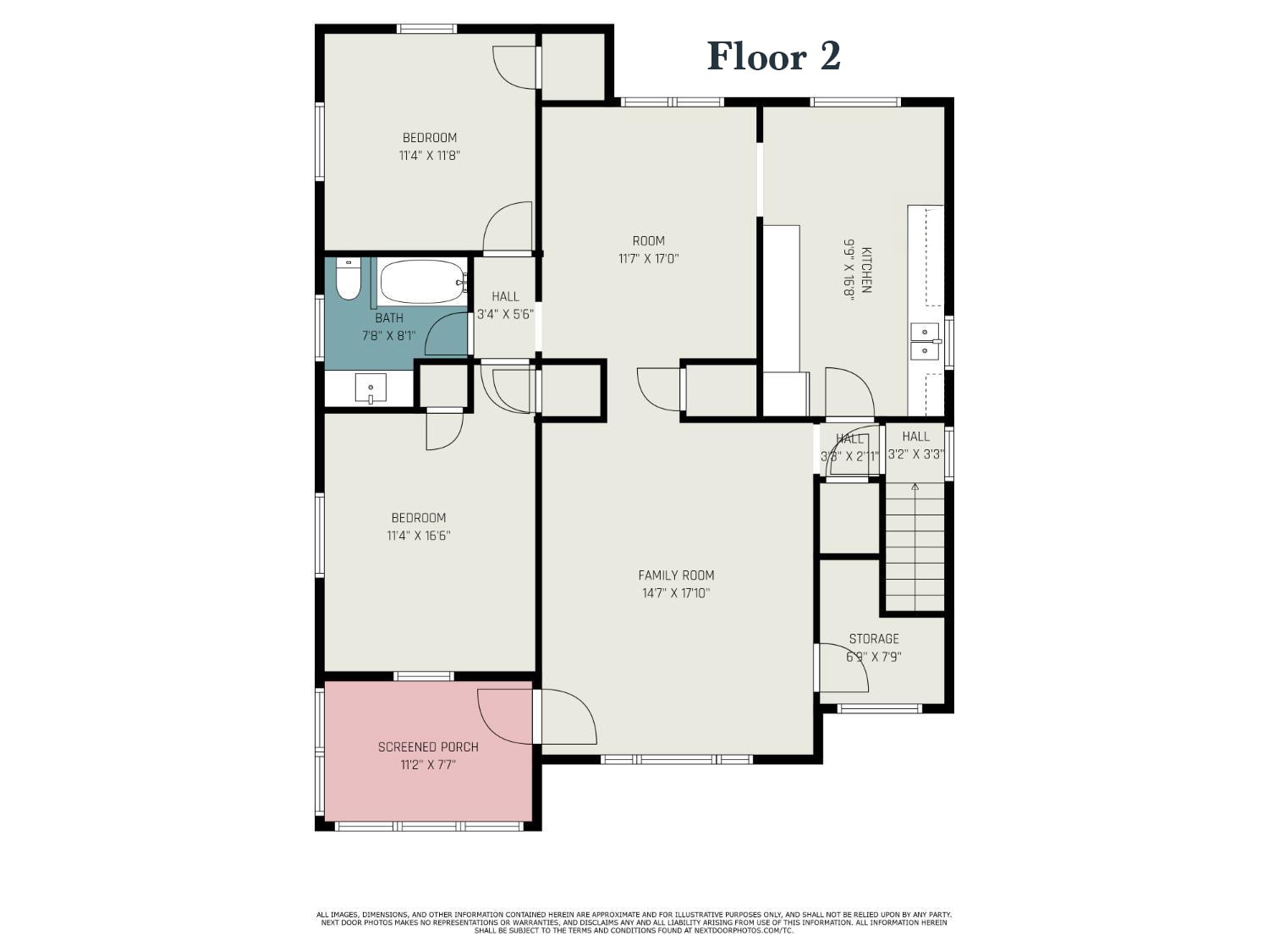 floorplan - 6035 Oakwood Ave