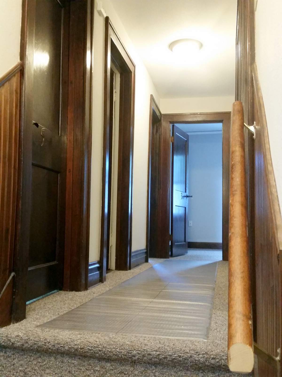 2nd floor hall - 936 Drake St