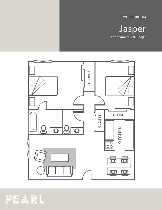 Floorplan - Pearl Apartments