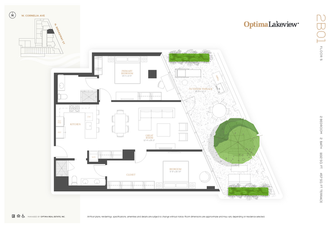 Floorplan - Optima Lakeview