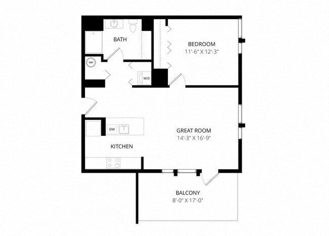 Floorplan - The Trend at 51