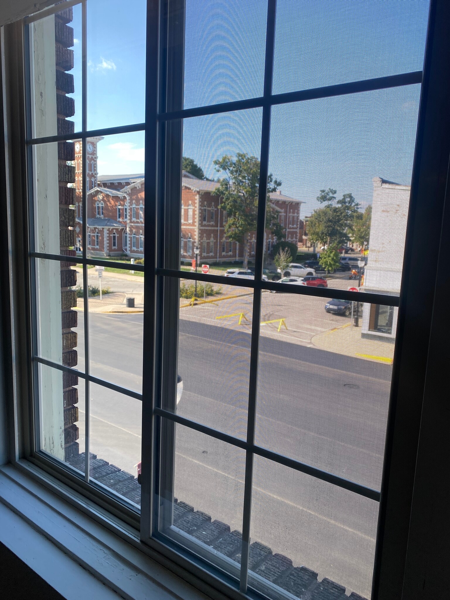 View from the bedroom. - 109 E Washington St
