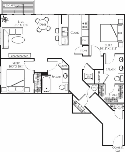 Floorplan - red160