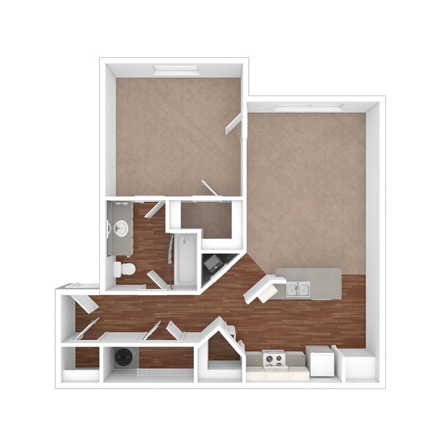 Floorplan - Hallmark at Timberlake Apartments