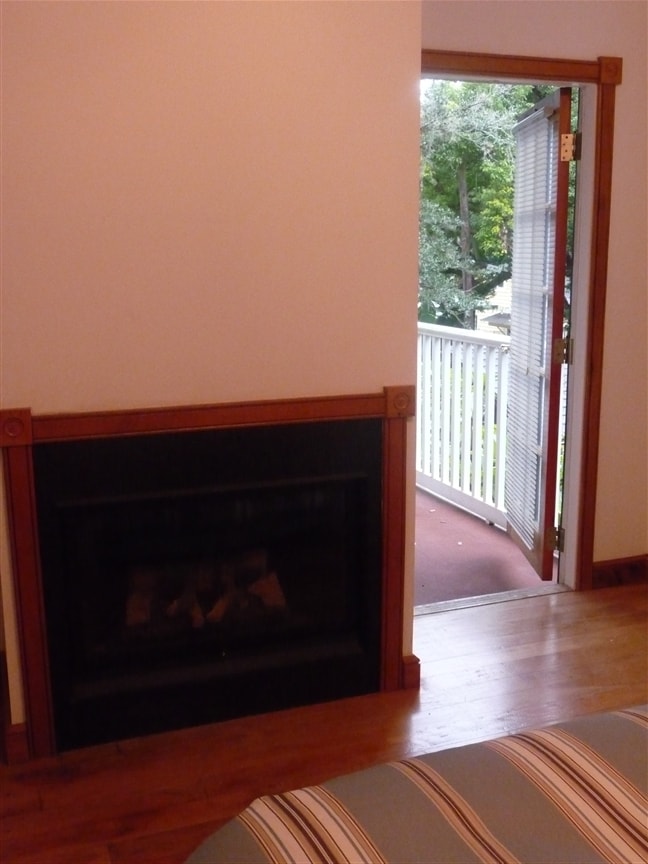 fireplace secon bedroom - 21 James Ave