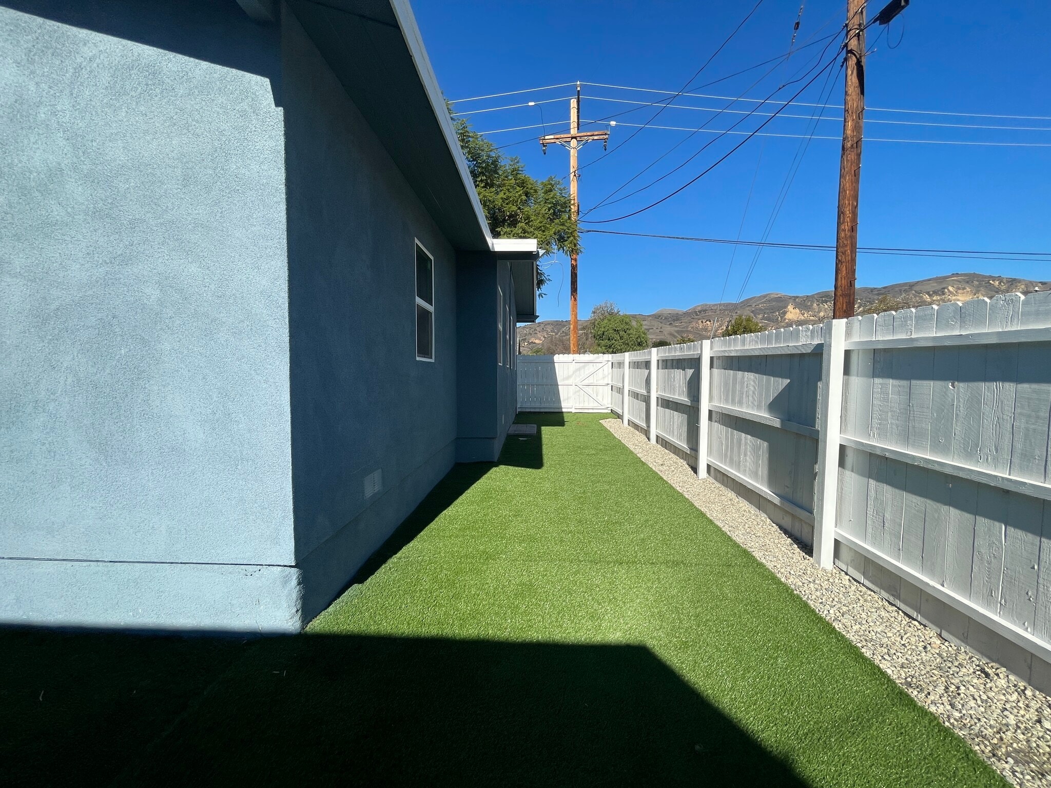 Side of the house - 340 Sespe Ave
