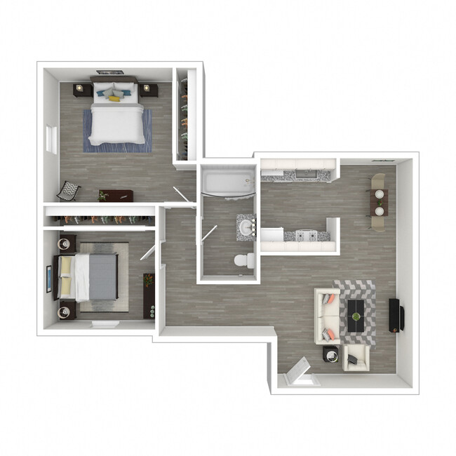 Floorplan - Sunland Park Apartments