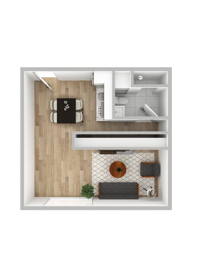 Floorplan - The Regency Apartment Homes