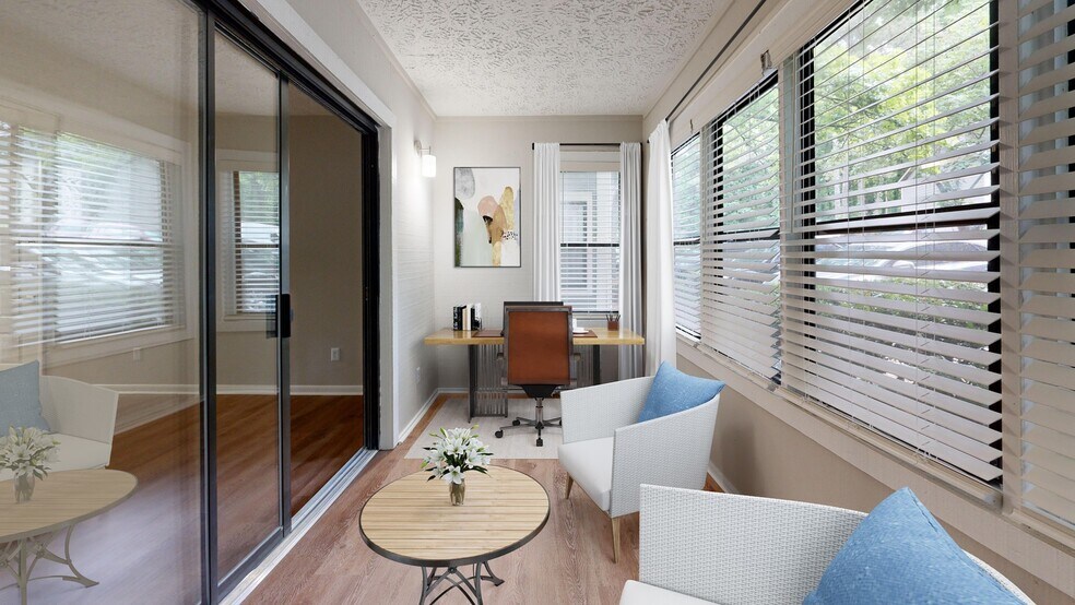 Newly Renovated Sunroom - Rosemont at East Cobb Apartments